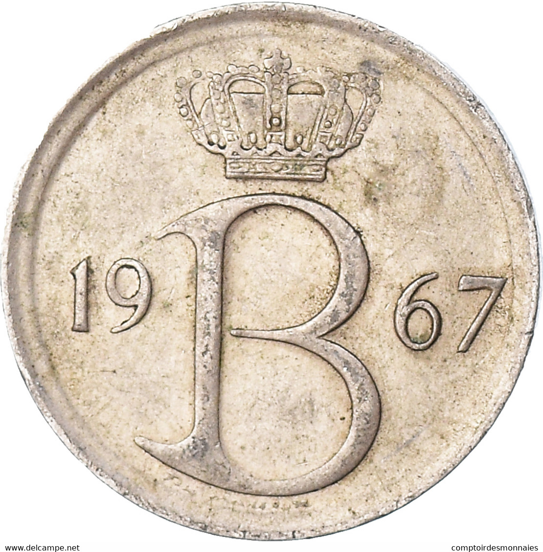 Monnaie, Belgique, 25 Centimes, 1967 - 25 Centimes