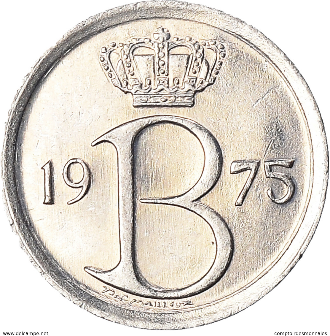 Monnaie, Belgique, 25 Centimes, 1975 - 25 Cents