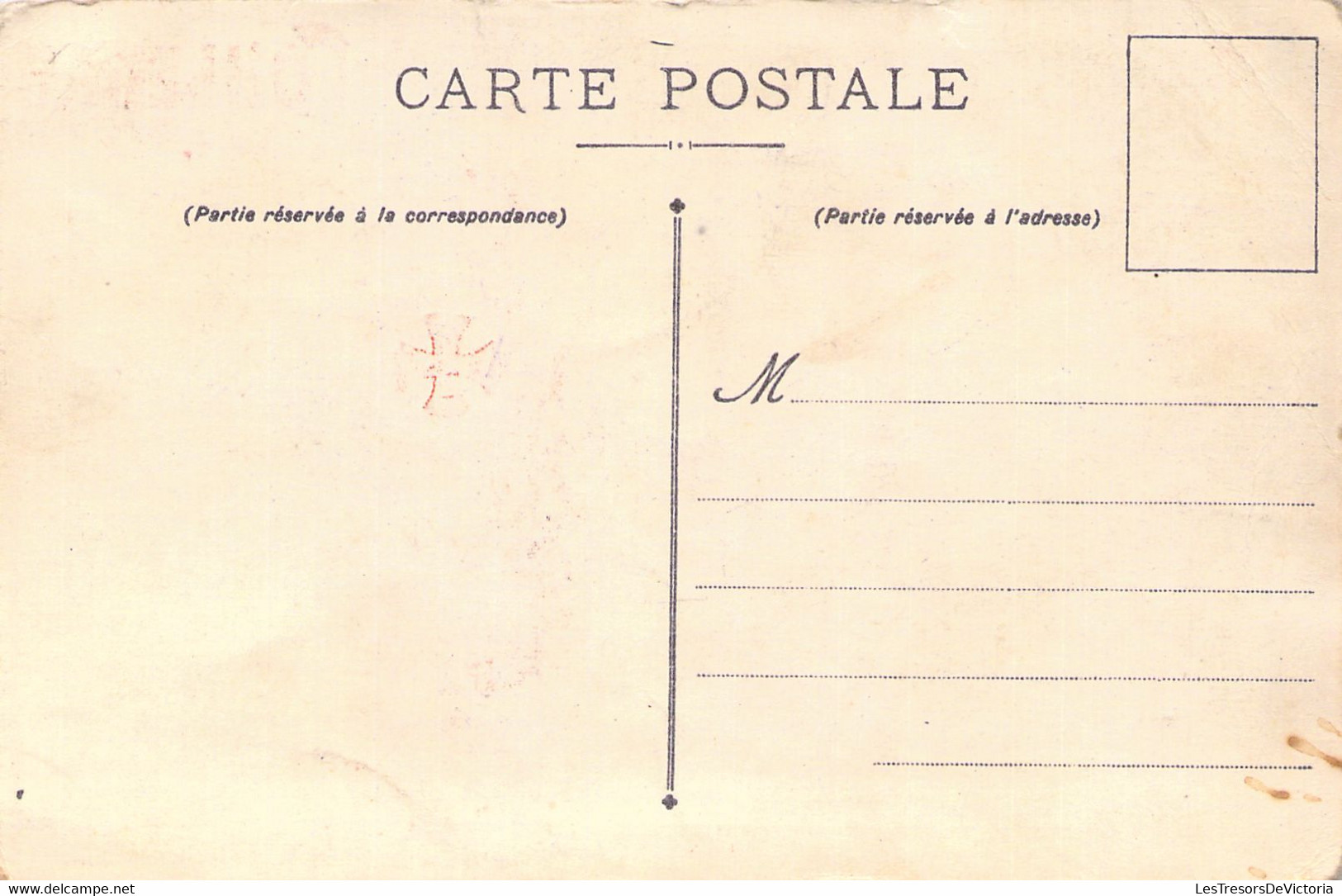 MILITARIA - Partition Et Paroles Du Chant Patriotique - Les Trois Couleurs - Carte Postale Ancienne - Maniobras