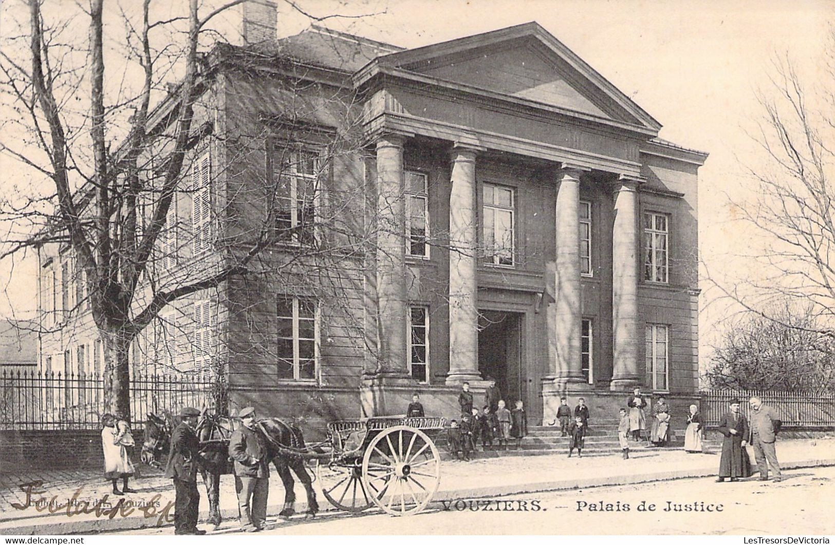 FRANCE - 08 - VOUZIERS - Palais De Justice - Carte Postale Ancienne - Vouziers