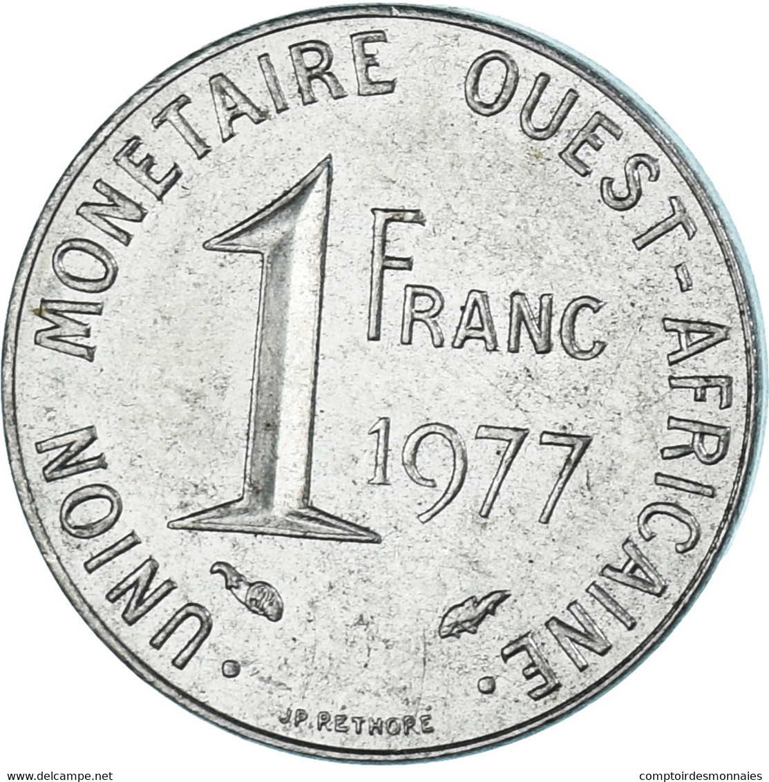 Monnaie, Communauté économique Des États De L'Afrique De L'Ouest, Franc, 1977 - Elfenbeinküste