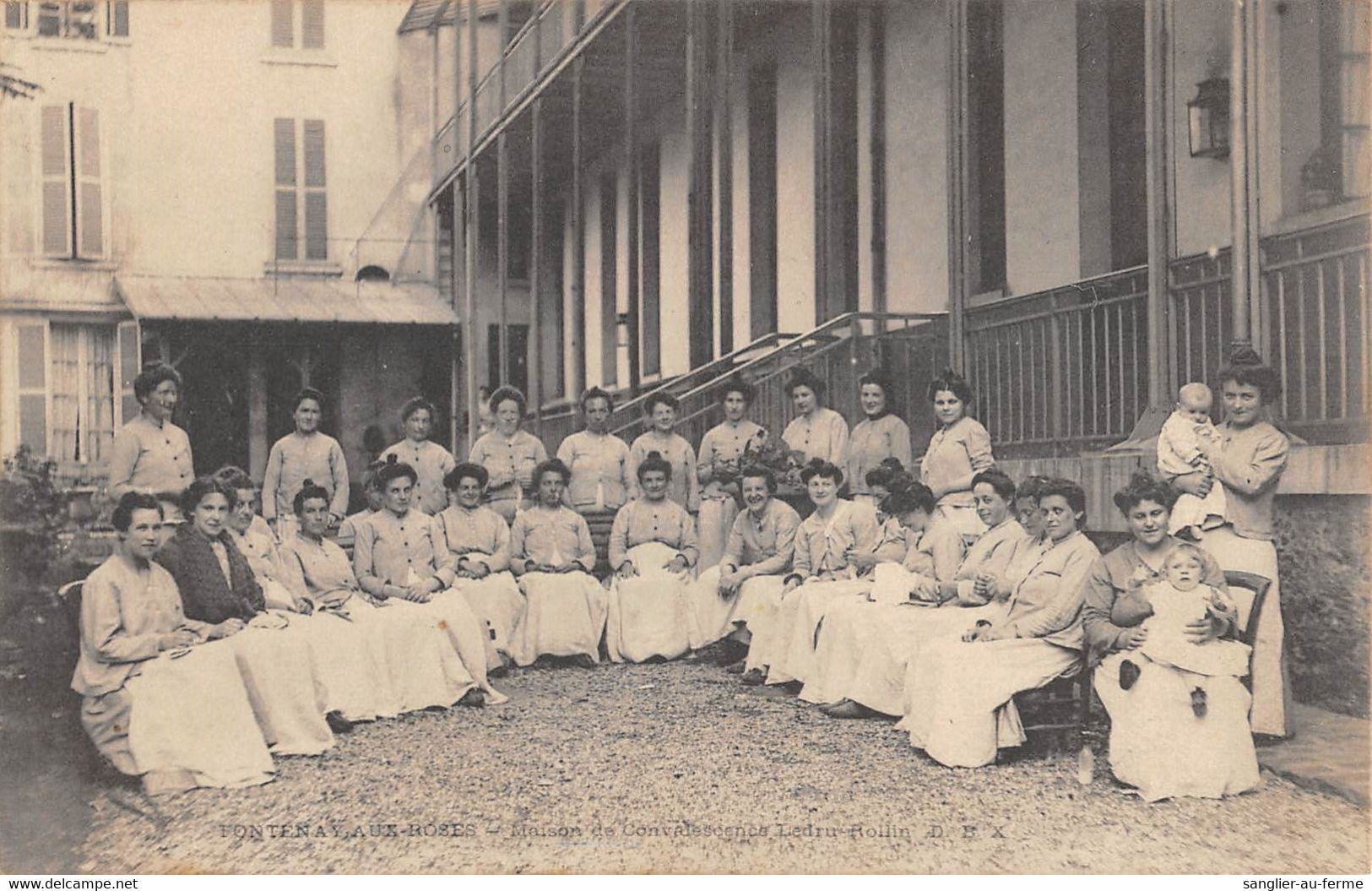 CPA 92 FONTENAY AUX ROSES / MAISON DE CONVALESCENCE LEDRU ROLLIN - Fontenay Aux Roses