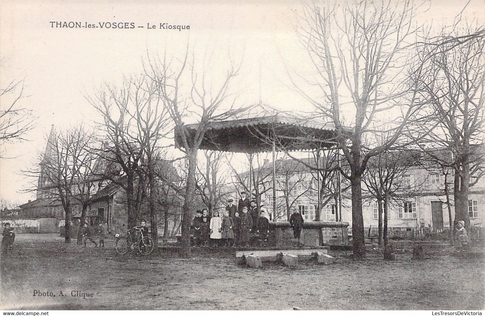 FRANCE - 88 - THAON LES VOSGES - Le Kiosque - Carte Postale Ancienne - Thaon Les Vosges