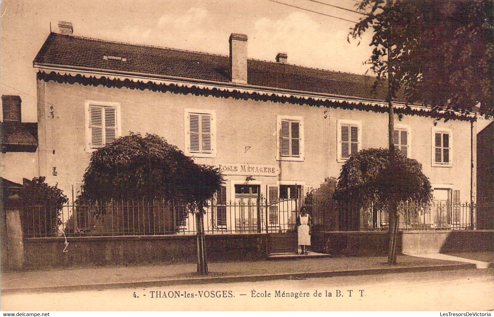 FRANCE - 88 - THAON LES VOSGES - Ecole Ménagère De La BTT - Carte Postale Ancienne - Thaon Les Vosges