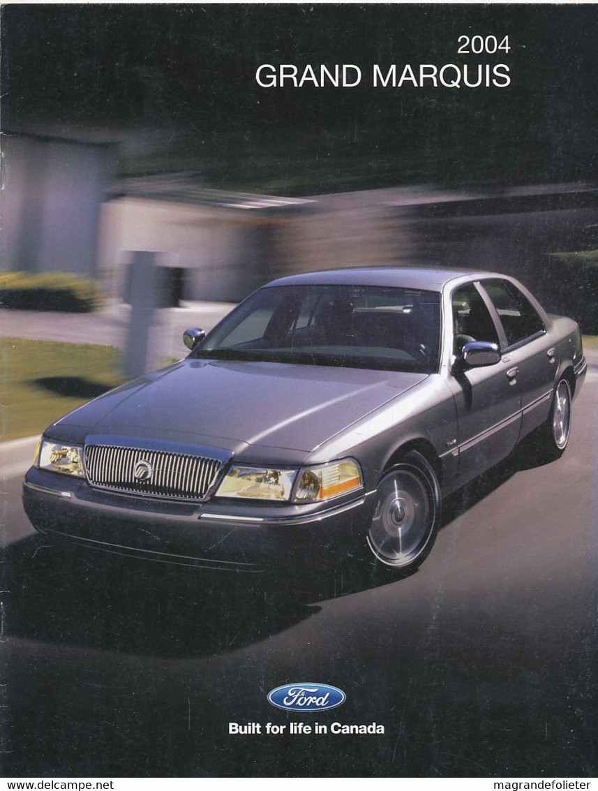 CATALOGUE VOITURE FORD GRAND MARQUIS - Voitures