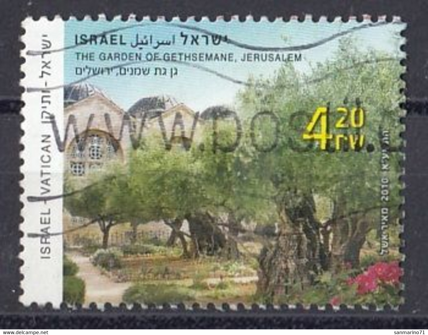 ISRAEL 2144,used,falc Hinged - Usados (sin Tab)