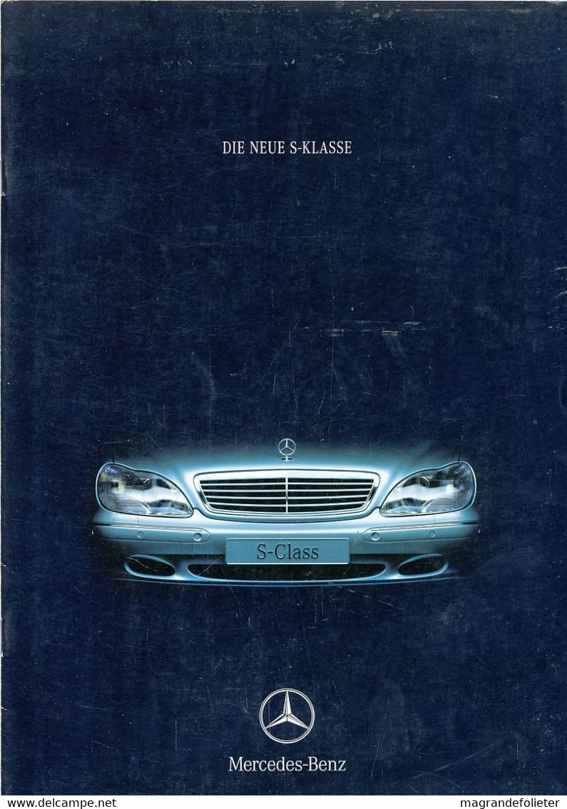 CATALOGUE VOITURE MERCEDES DIE NEUE S-KLASSE - Voitures