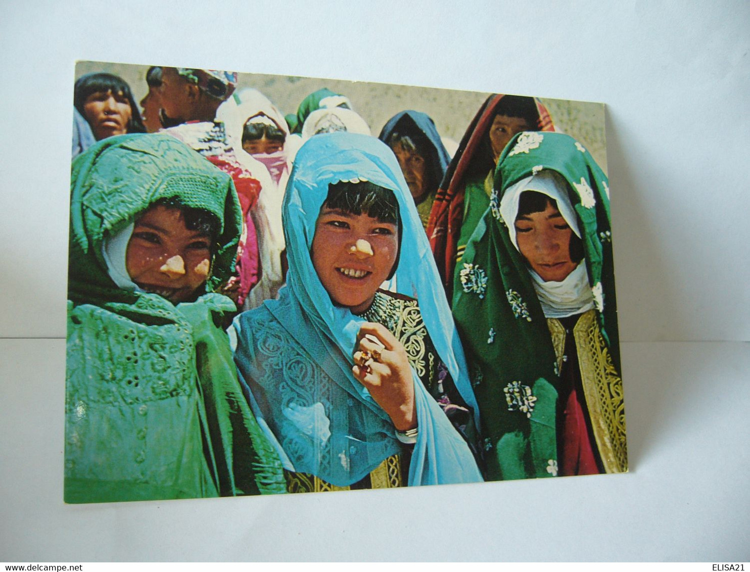 AFGHANISTAN ASIA ASIE CPM 32.HAZARA VILLAGE GIRLS PHOTO BY HASHEM AIGHAN TOURIST ORGANIZATION KABUL AFGHANISTAN CPM - Afganistán