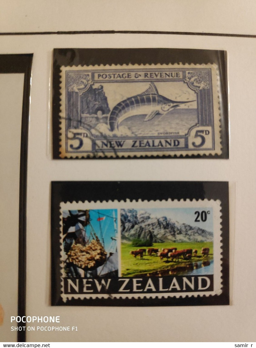 New Zeland	Animals  (AL8) - Used Stamps