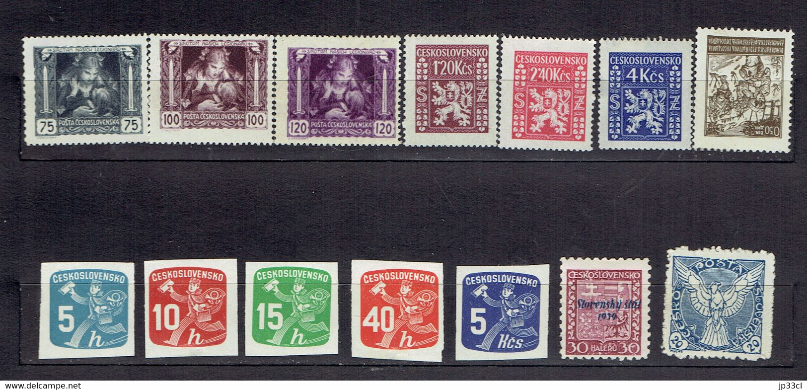 Petite Collection De Timbres Neufs (MNH ** Et MH*) Toutes époques - Collections, Lots & Séries