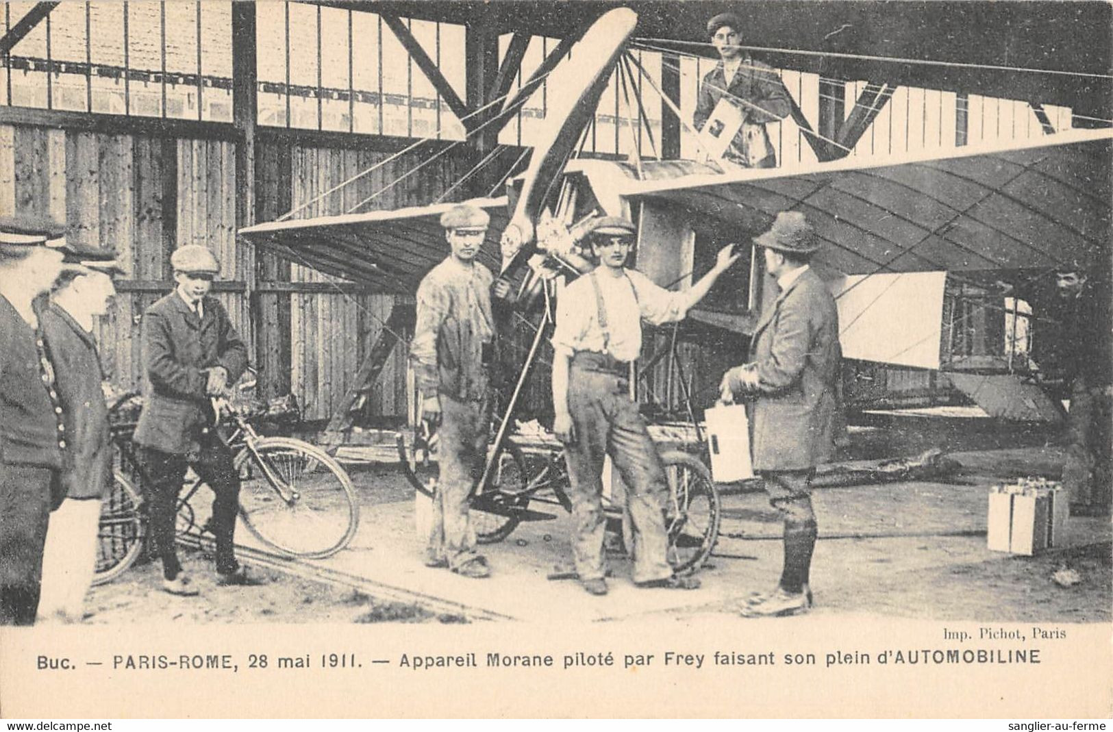 CPA AVIATION / AVION / BIPLAN / FREY / APPAREIL MORANE - ....-1914: Precursors