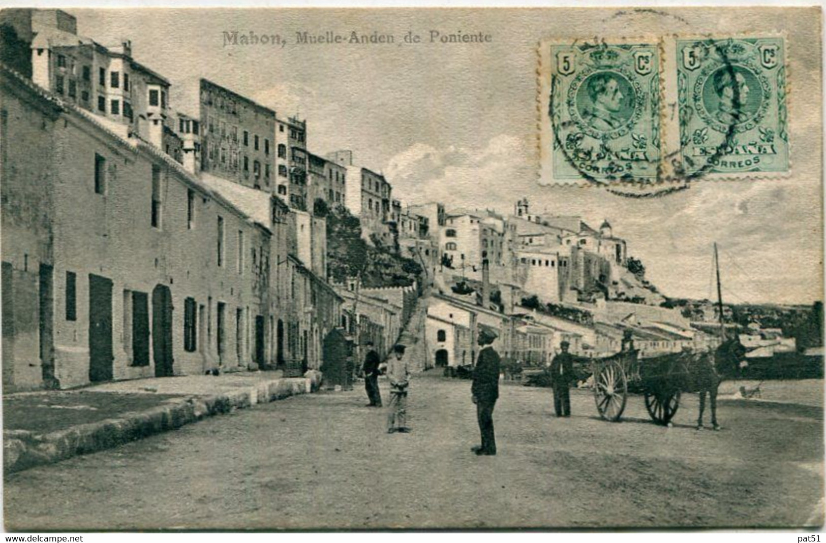 ESPAGNE / ESPANA - Mahon : Muelle Anden De Poniente - Menorca