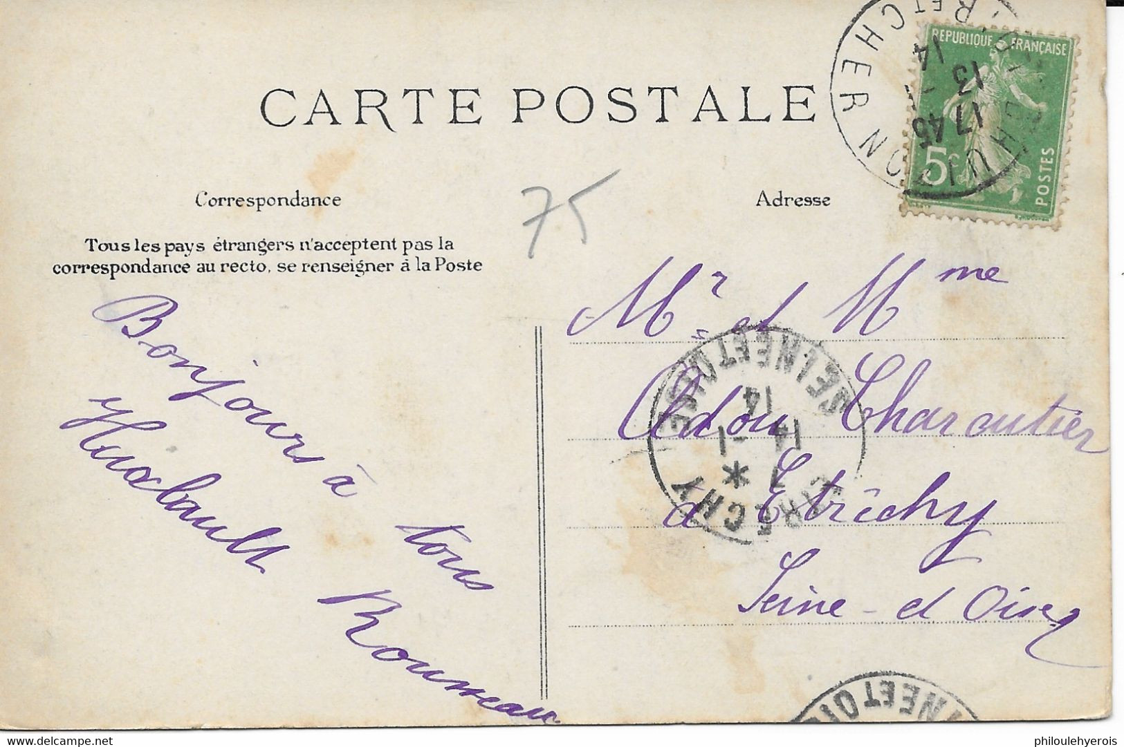 CPA PARIS 75  Vues Stéréoscopiques : Buttes Chaumont Chalet Du Garde 1914 - Stereoscopische Kaarten