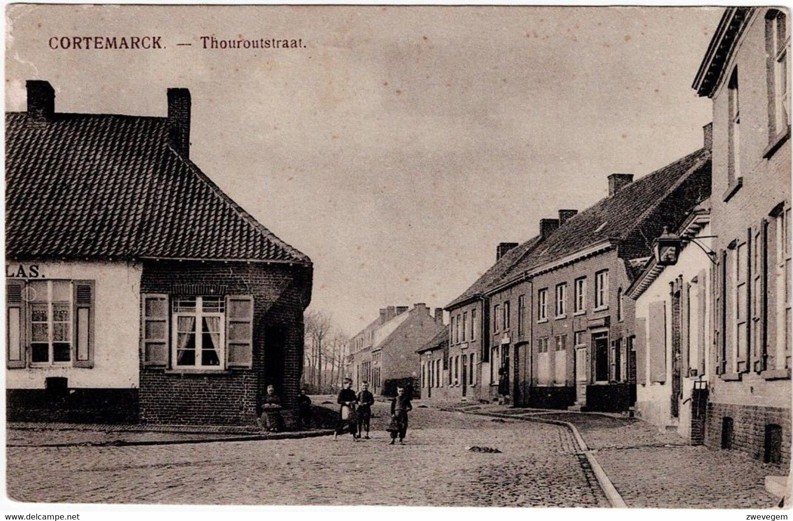 KORTEMARK - CORTEMARCK - Thouroutstraat ( Feldpost ) - Kortemark