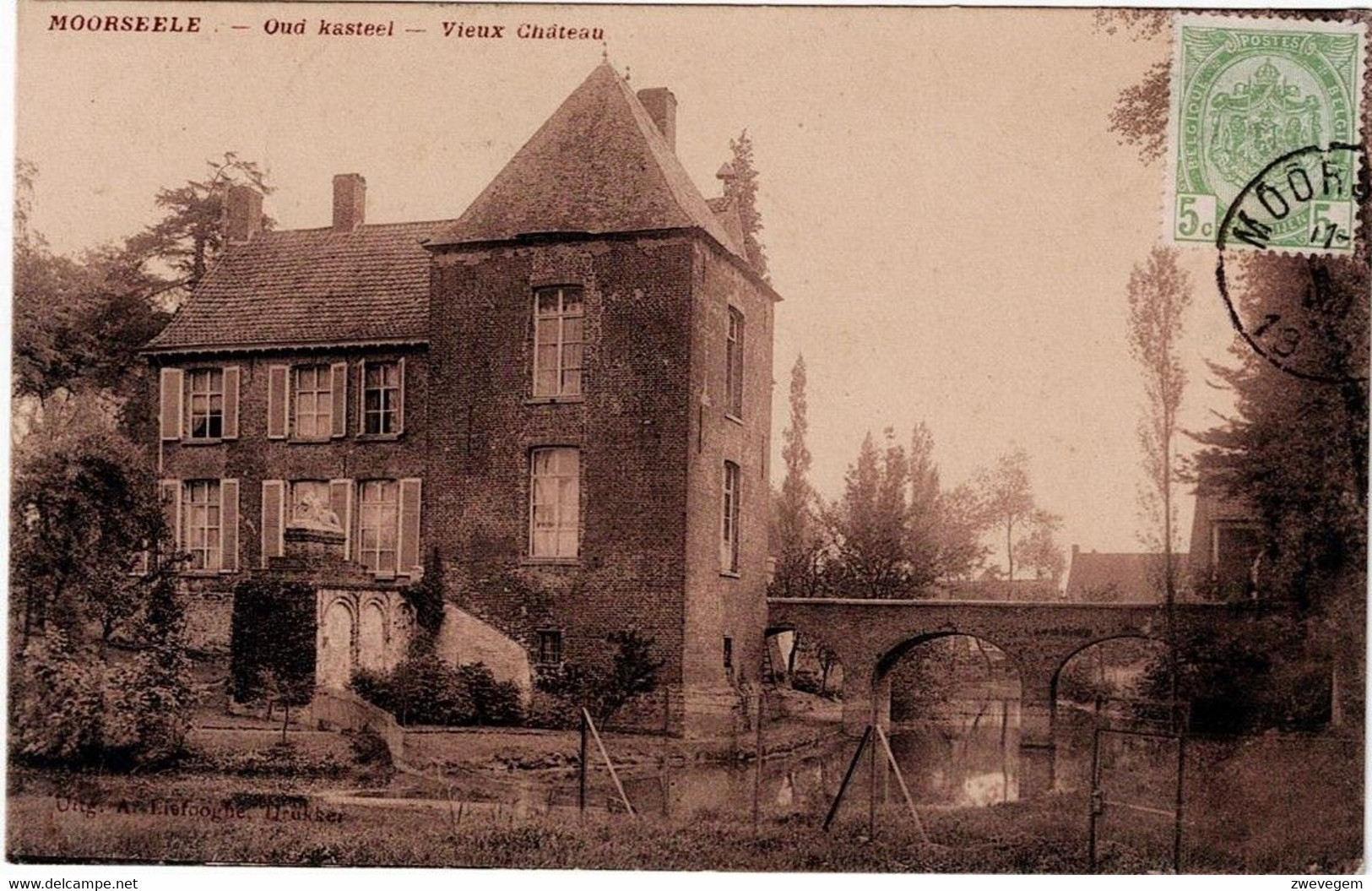 MOORSEELE - Oud Kasteel - Vieux Château - Wevelgem