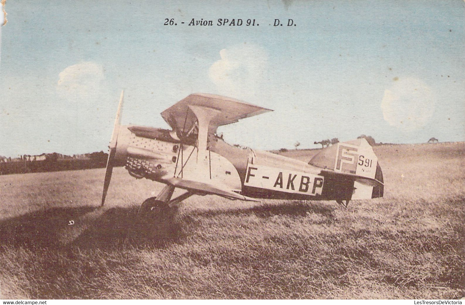 TRANSPORT - AVION - SPAD 91  - Carte Postale Ancienne - 1919-1938: Entre Guerres