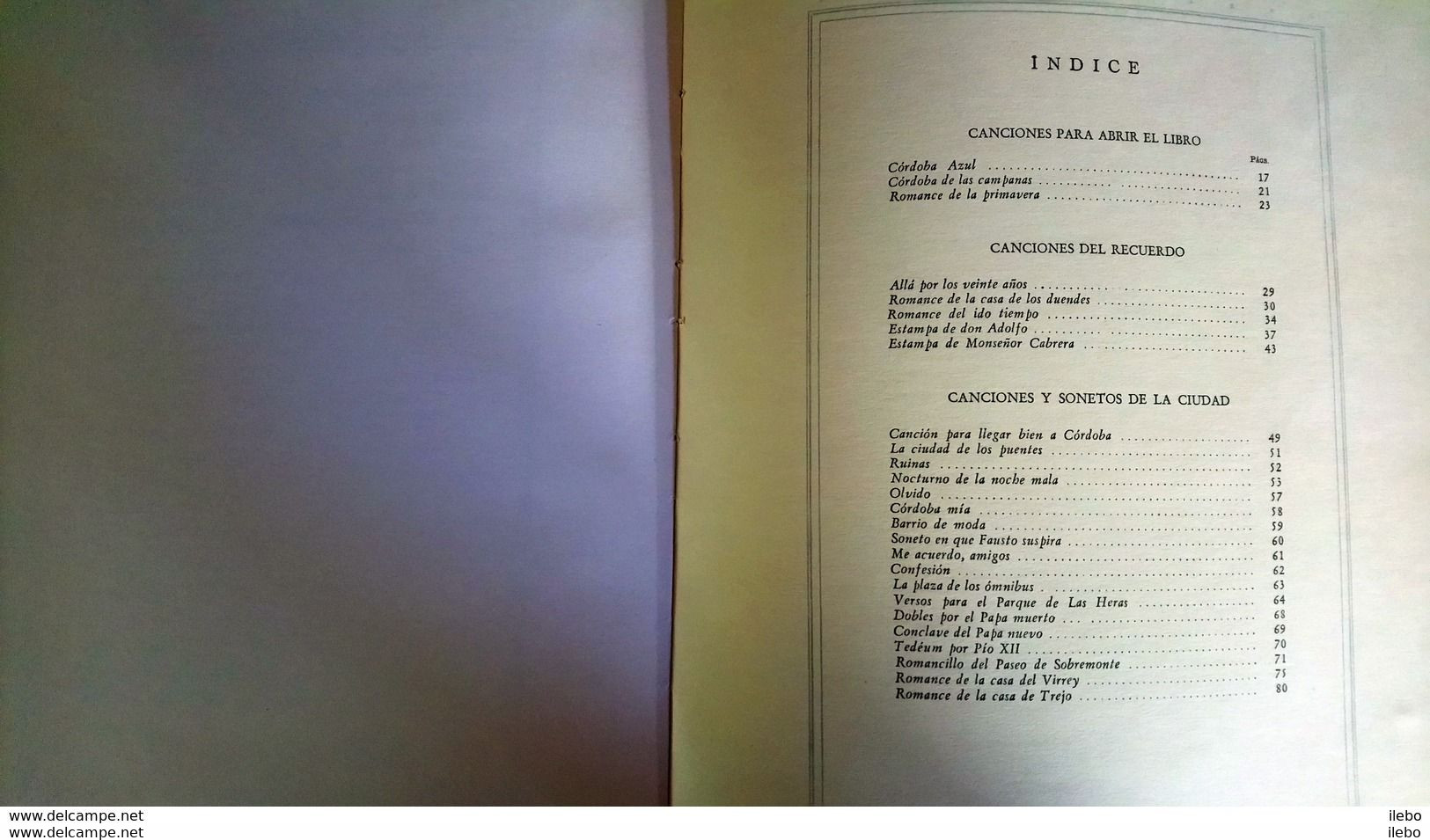 cordoba azul de arturo capdevila poésie 1949 argentine illustré numéroté Ernesto Ziechmann