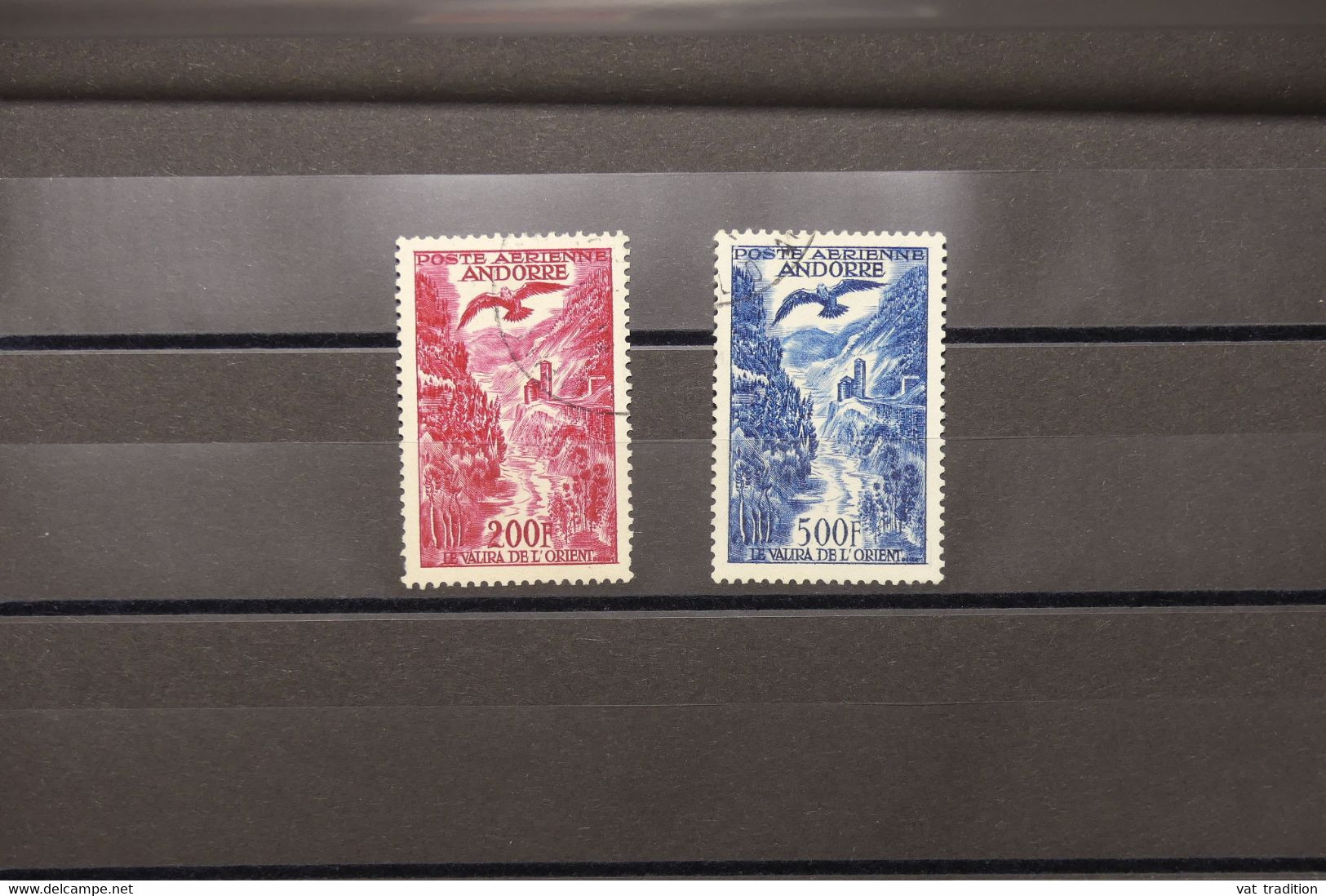 ANDORRE - Poste Aérienne 3 Et 4 - Oblitérés - Cote 92€ - L 92087 - Luchtpost