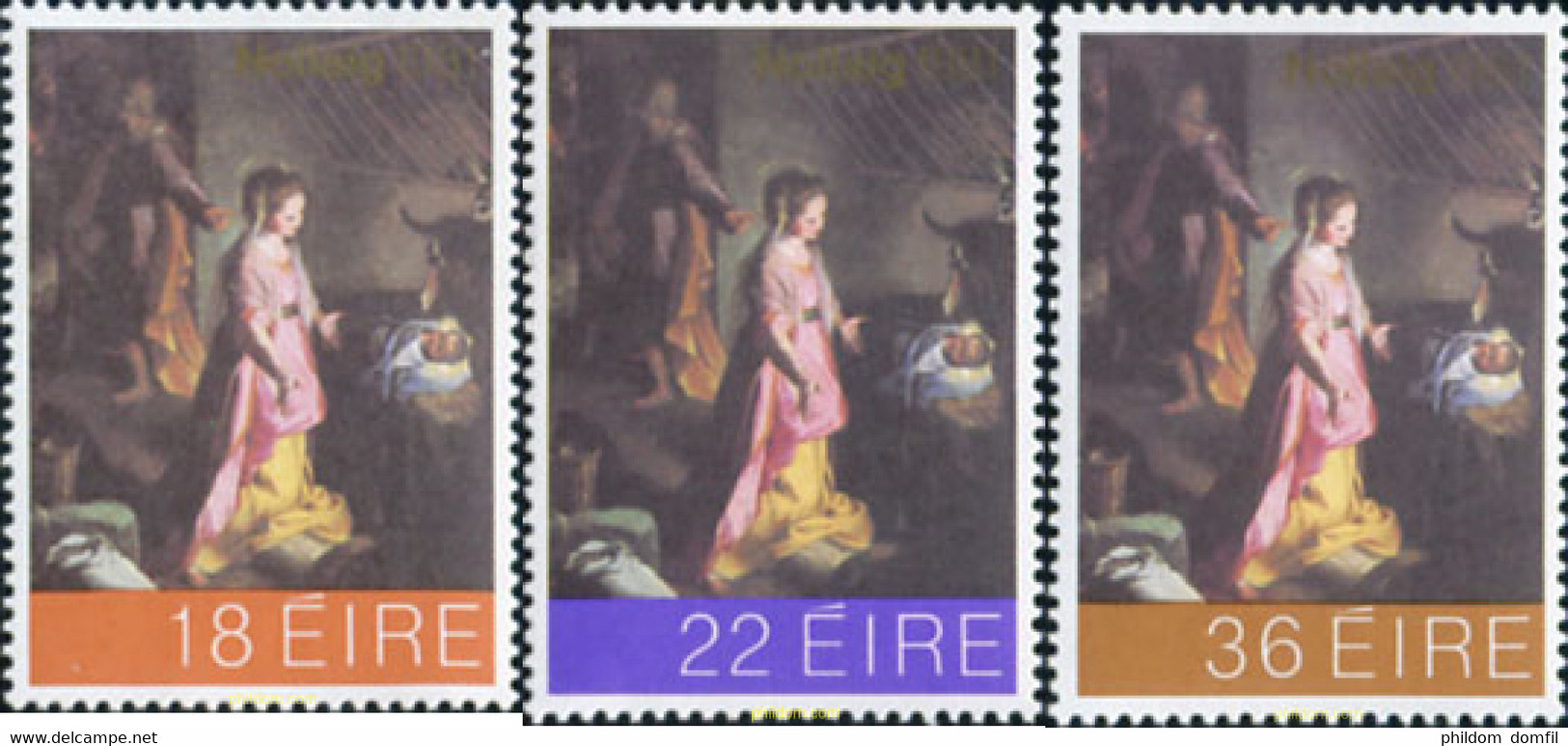 164798 MNH IRLANDA 1981 NAVIDAD - Colecciones & Series