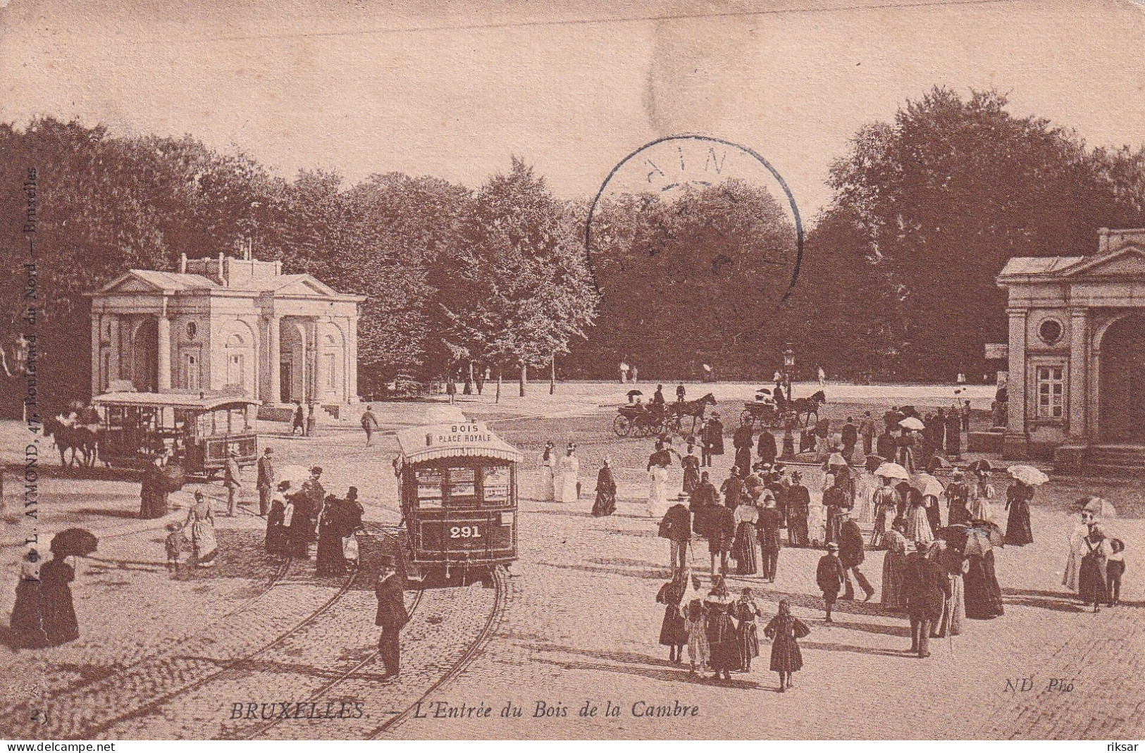 BRUXELLES(TRAMWAY) BELGIQUE - Nahverkehr, Oberirdisch