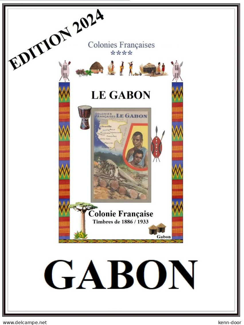 Albums De Timbres à Imprimer   GABON - Autres & Non Classés