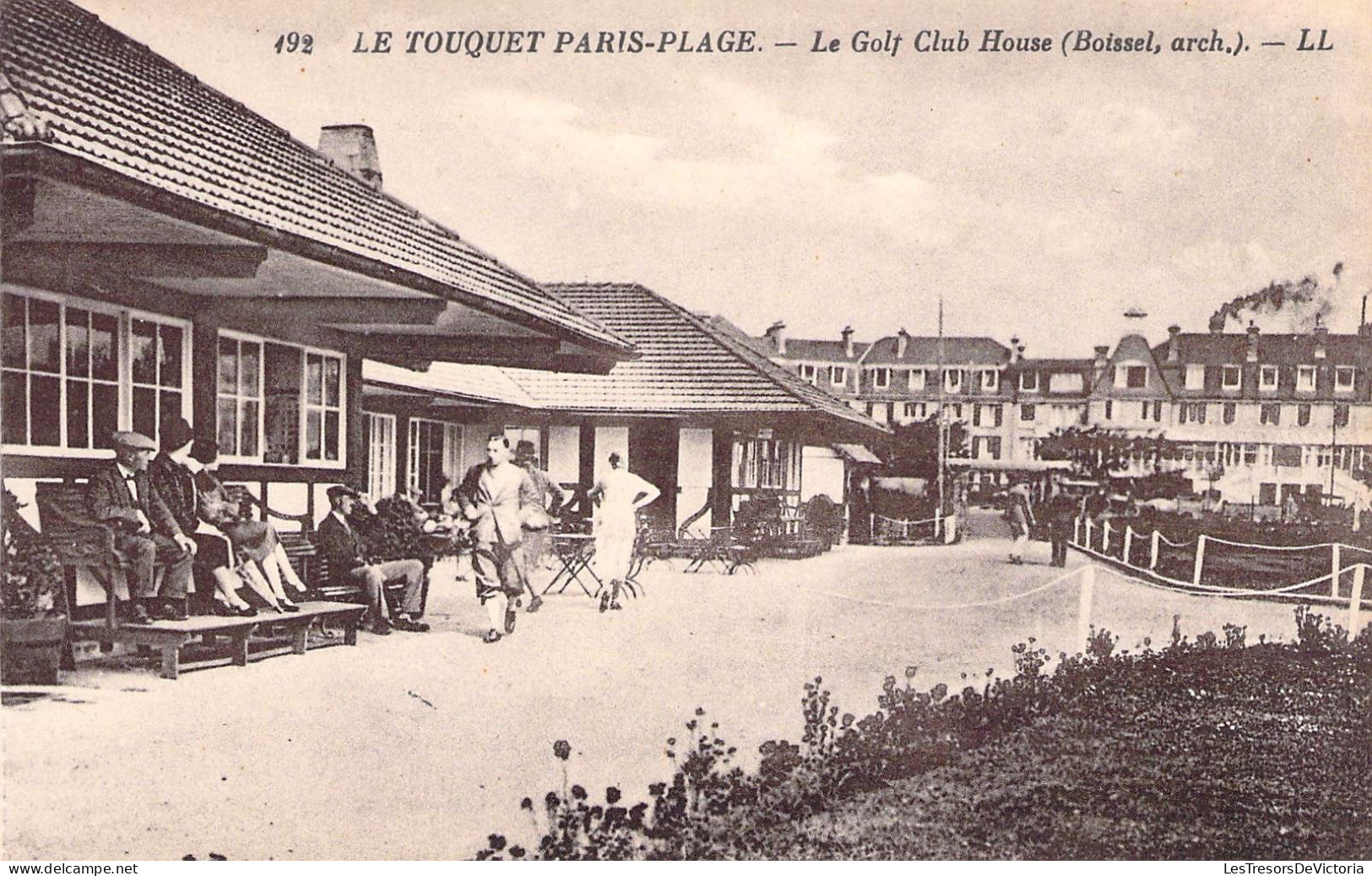 France - Le Touquet Paris Plage - Le Golf Club House - Edit. Levy Et Neurdein Réunis - Carte Postale Ancienne - Montreuil