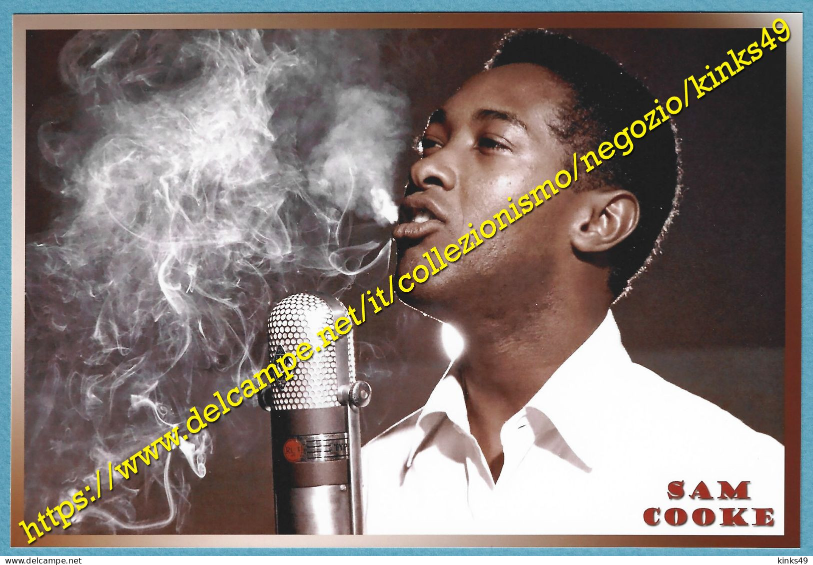 658> < SAM COOKE > Foto Riproduzione - Periodo Originale: 1961 - Photos