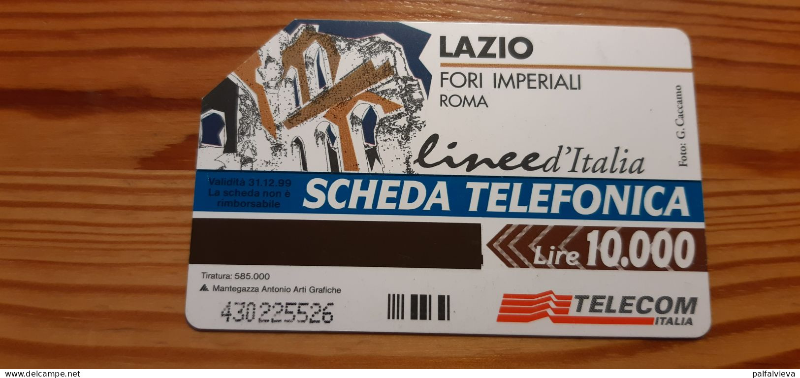 Phonecard Italy - Linee D'Italia, Lazio - Öff. Diverse TK