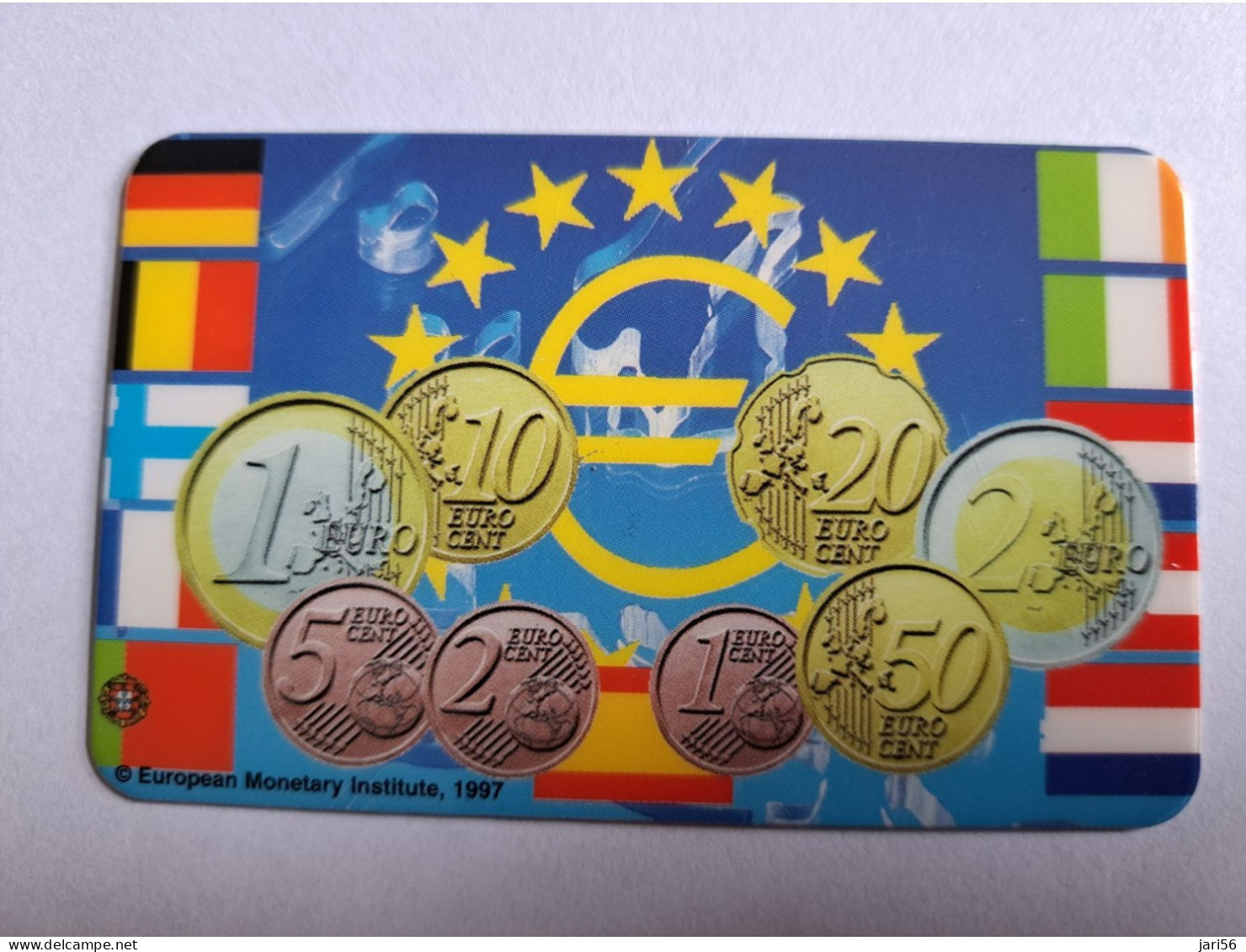 GREAT BRITAIN   20 UNITS   / EURO COINS/ EUROPE /FRONT / PHONECARD   (date 01/  00 )  PREPAID CARD / MINT      **12915** - [10] Sammlungen