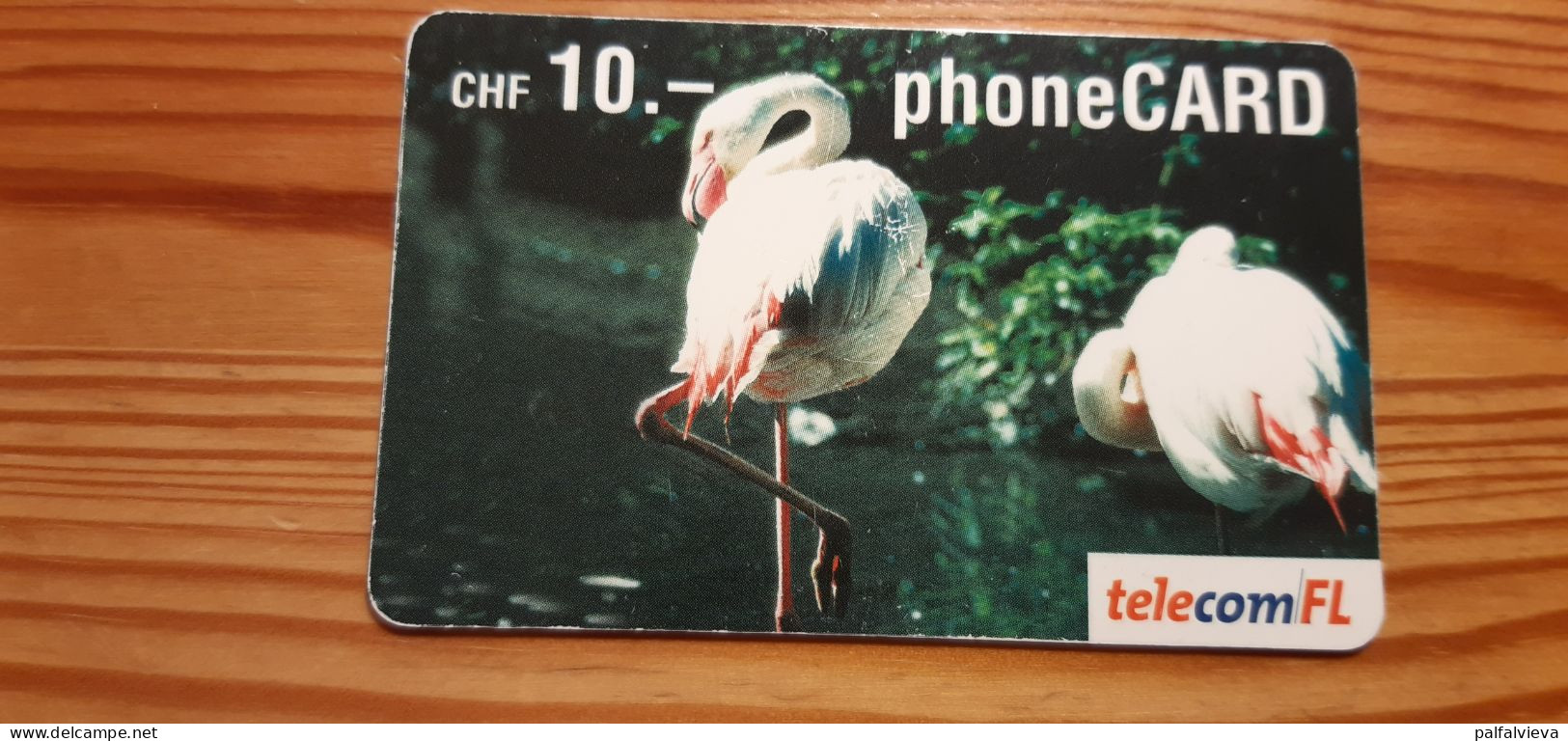 Prepaid  Phonecard Liechtenstein - Flamingo - Liechtenstein