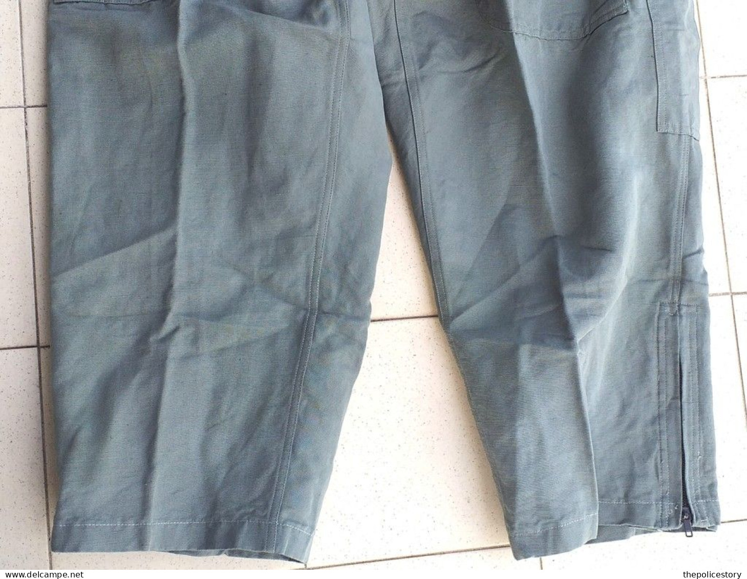 Pantaloni Grigi Vintage Elicotterista Aeronautica Militare Tg.52 Inusati Marcati - Uniformes