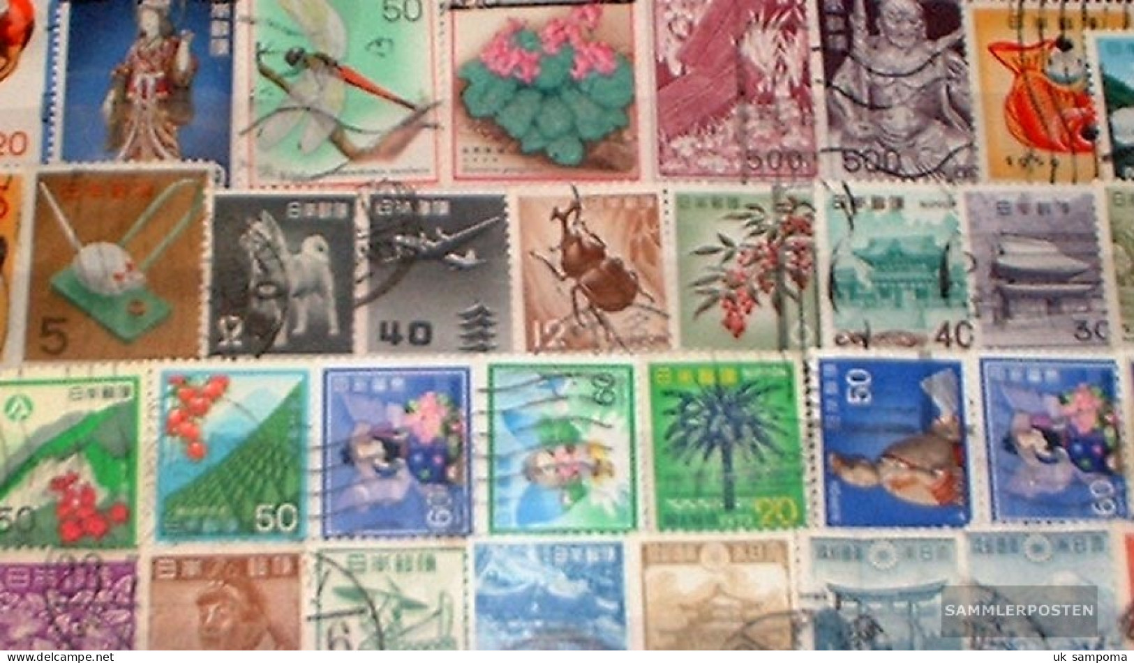 Japan 100 Different Stamps - Verzamelingen & Reeksen