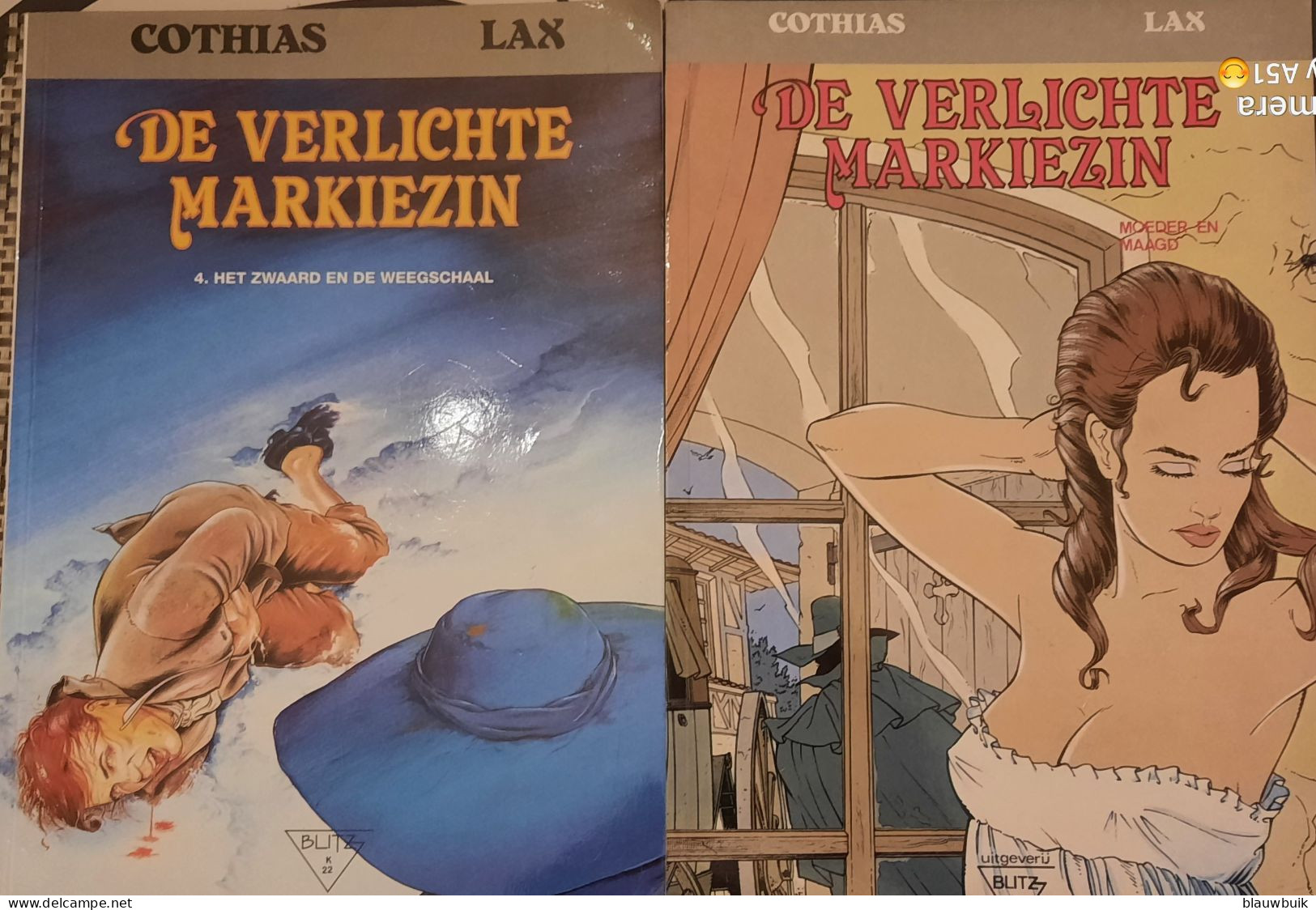 2 Strips - De Verlichte Markiezin #1-#4 - Other & Unclassified