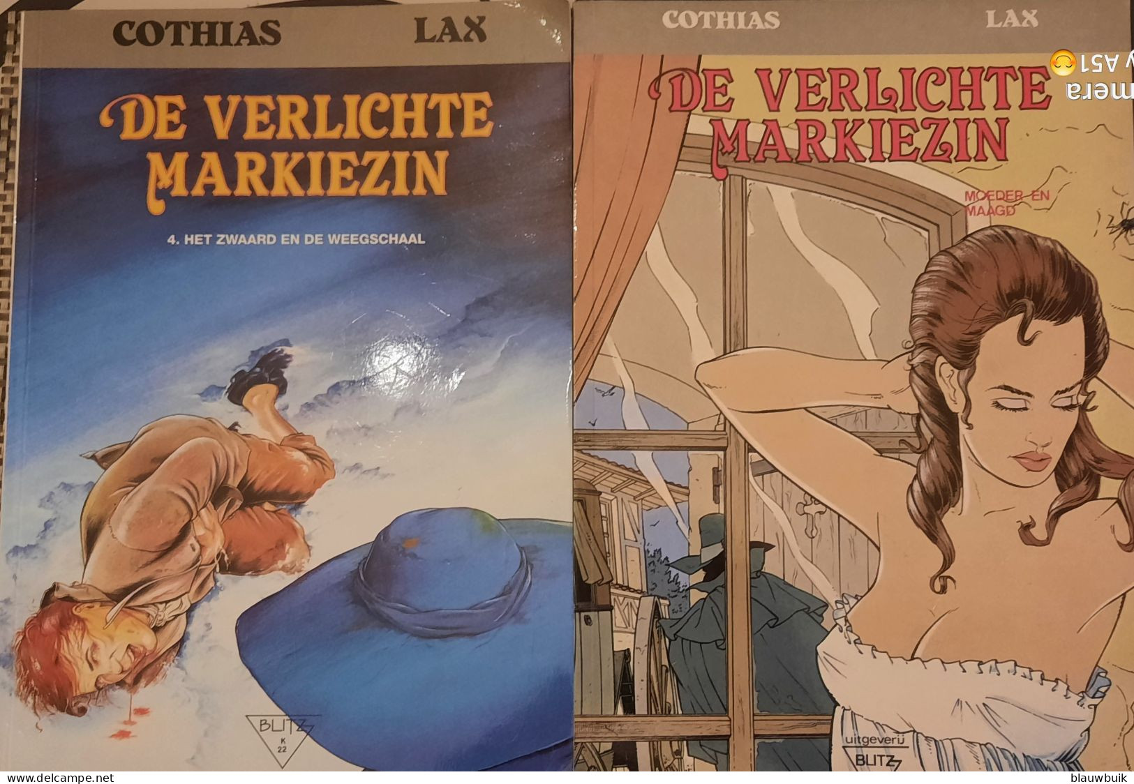 2 Strips - De Verlichte Markiezin #1-#4 - Andere & Zonder Classificatie