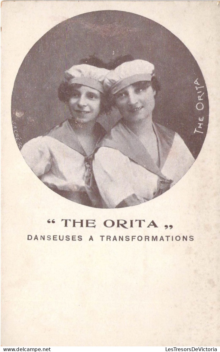 Cirque - The Orita - Danseuses à Transformation - Imp. Bénard  - Carte Postale Ancienne - Circo