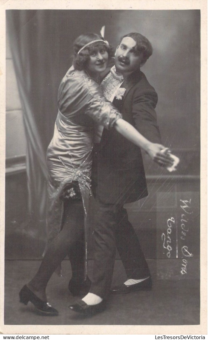 Danse - Tango - Wildes Dons - Photographie Jacqmain - Foses à Lumière électrique - Carte Postale Ancienne - Tanz