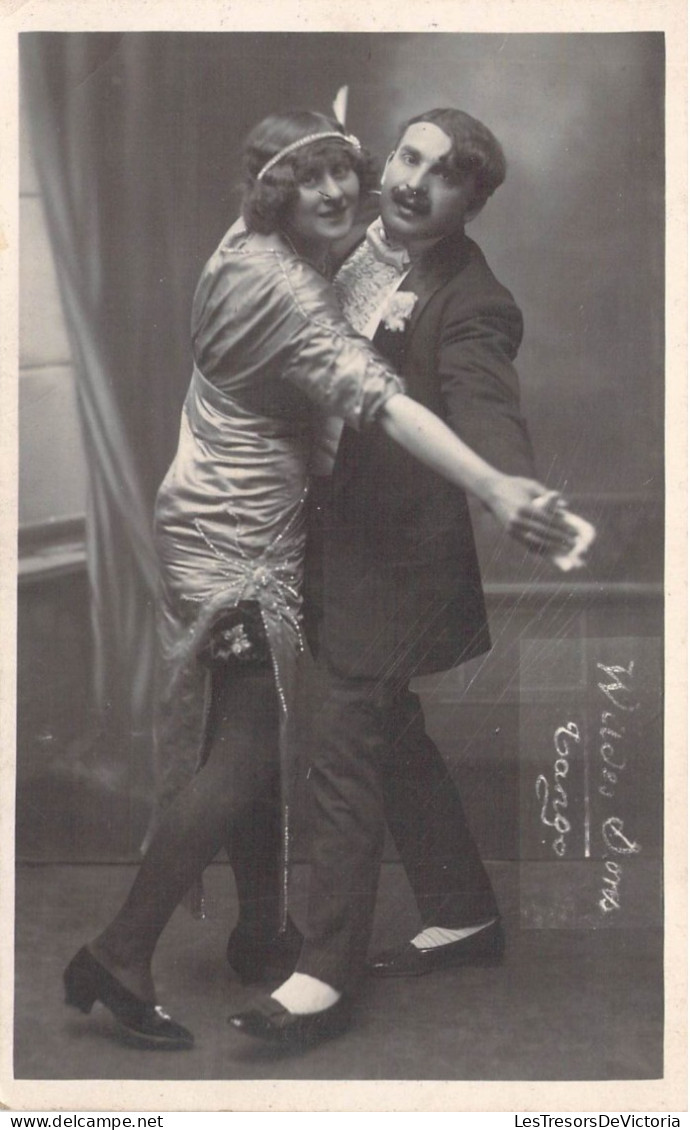 Danse - Tango - Wildes Dons - Photographie Jacqmain - Foses à Lumière électrique - Carte Postale Ancienne - Dans