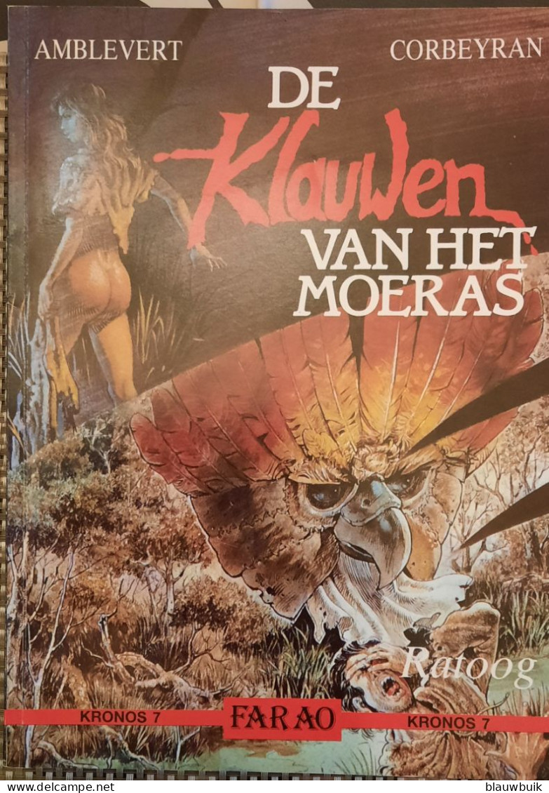 Strip - Klauwen Van Het Moeras - Ratoog 1e Druk 1990 - Autres & Non Classés