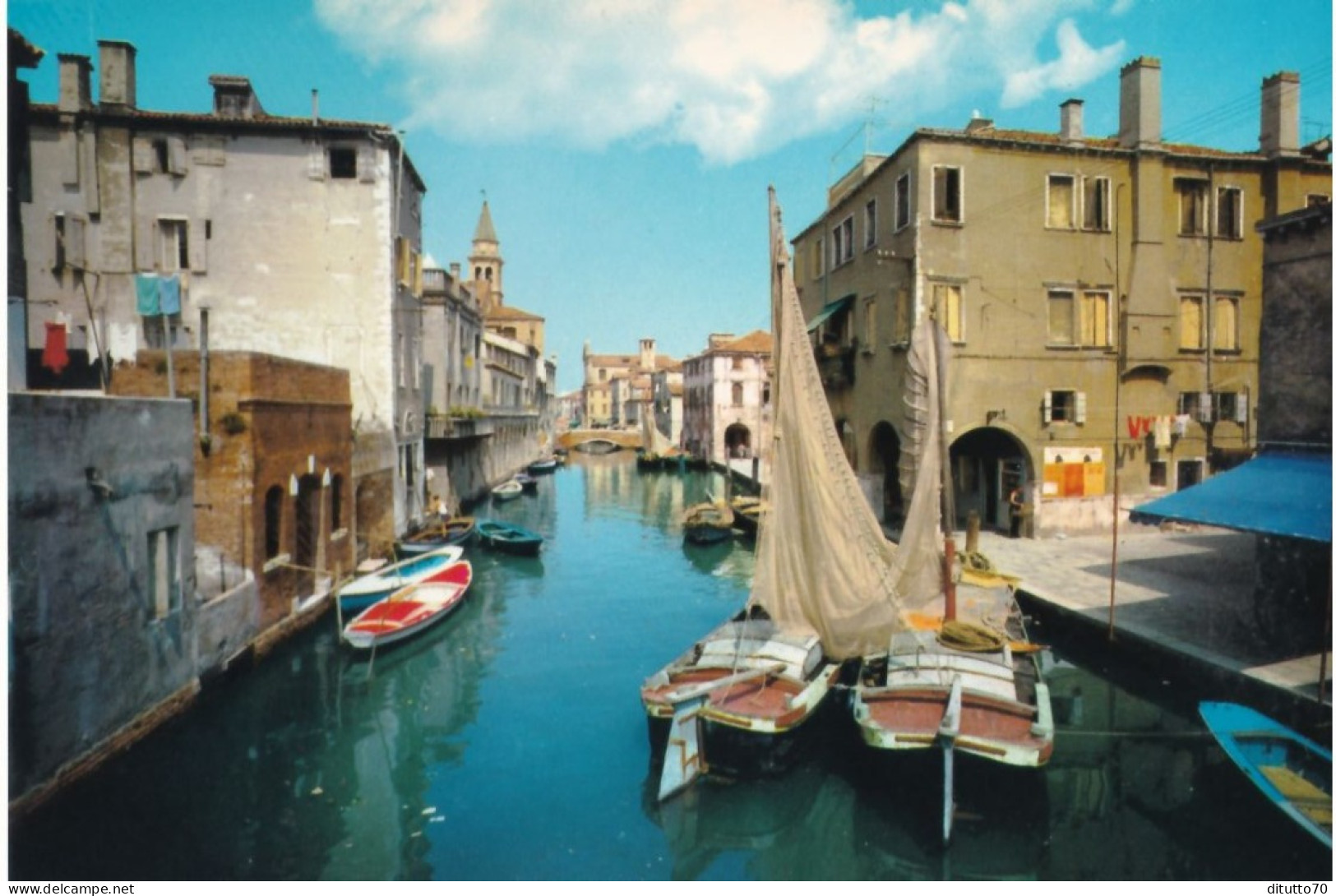 Chioggia - Canal Vena - Formato Grande Non Viaggiata – FE390 - Chioggia