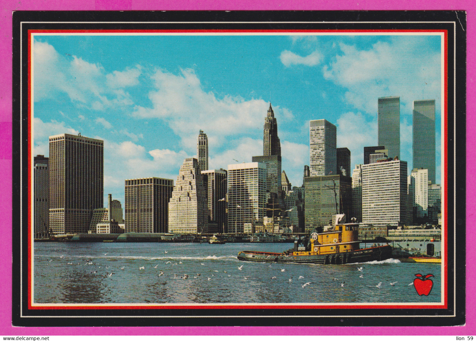 289142 / United States - New York - South Street Twin Towers World Trade Center (WTC) Seaport Museum Ship River PC USA - Musées