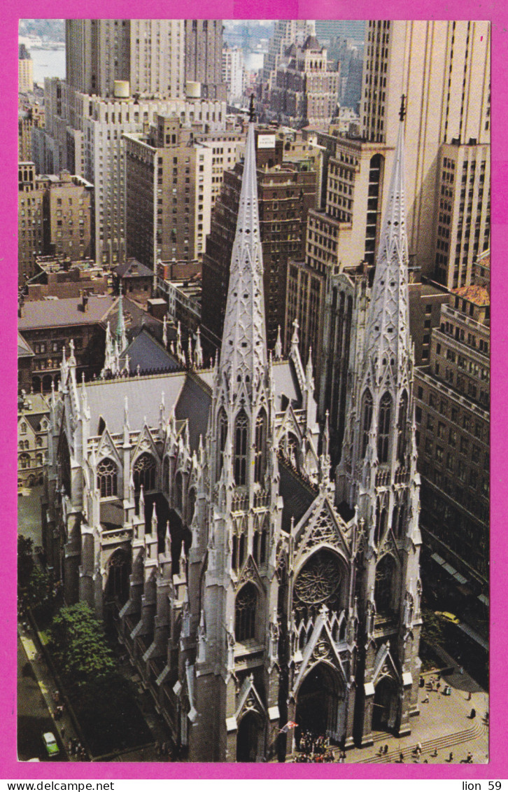 289158 / United States - New York City - St. Patrick's Cathedral Is Located On Fifth Avenue At 50th Street French Gothic - Churches