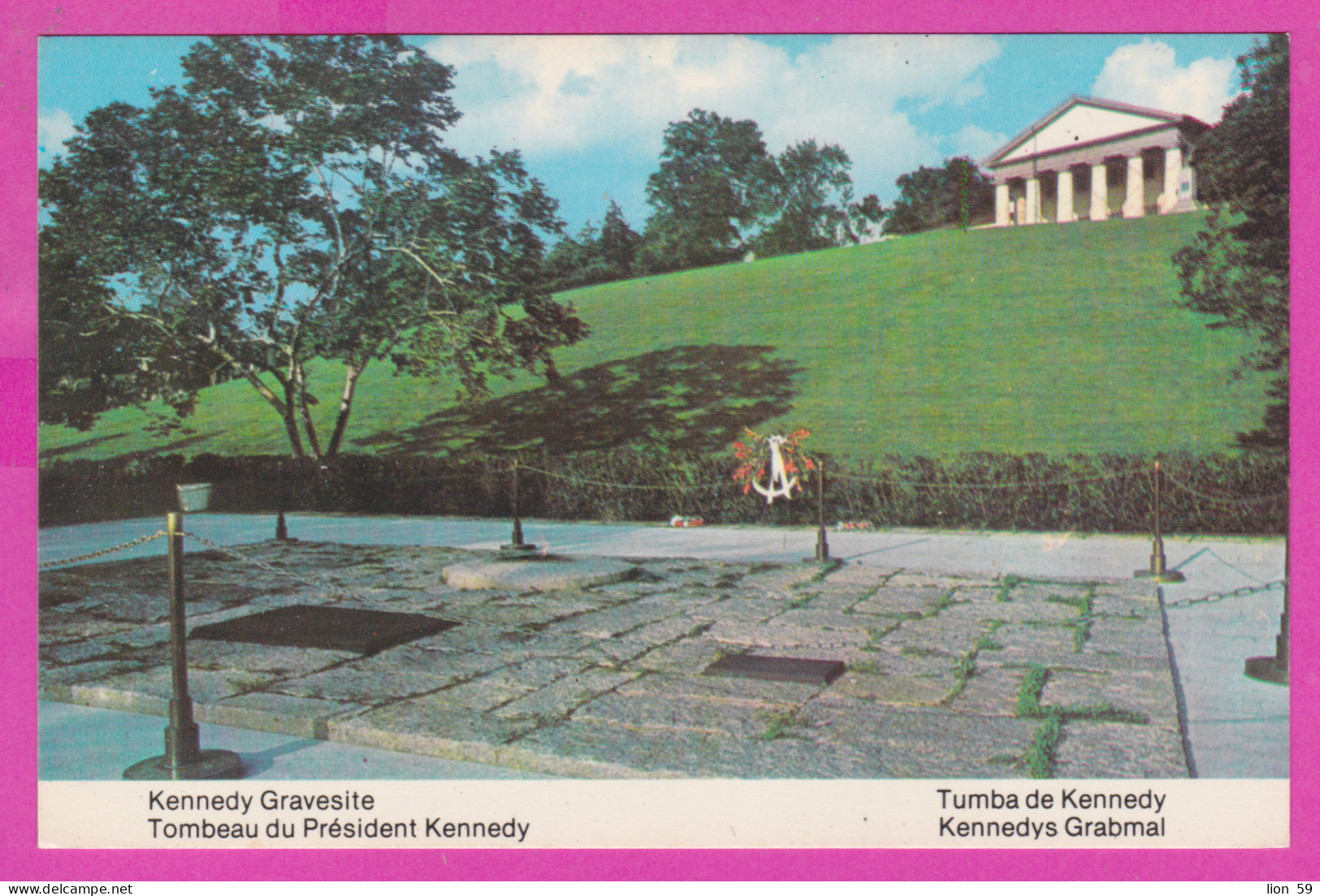 289166 / United States - Arlington, Virginia - President John F. Kennedy Gravesite Monument PC USA Etats-Unis - Arlington