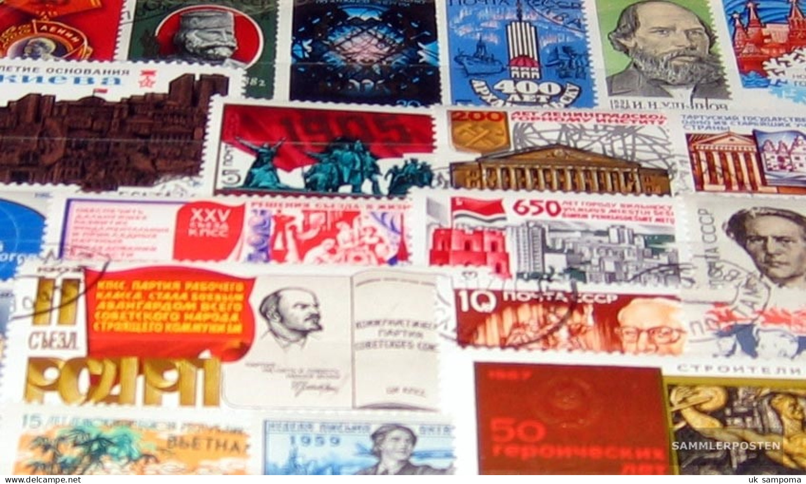 Soviet Union 50 Different Special Stamps - Collections