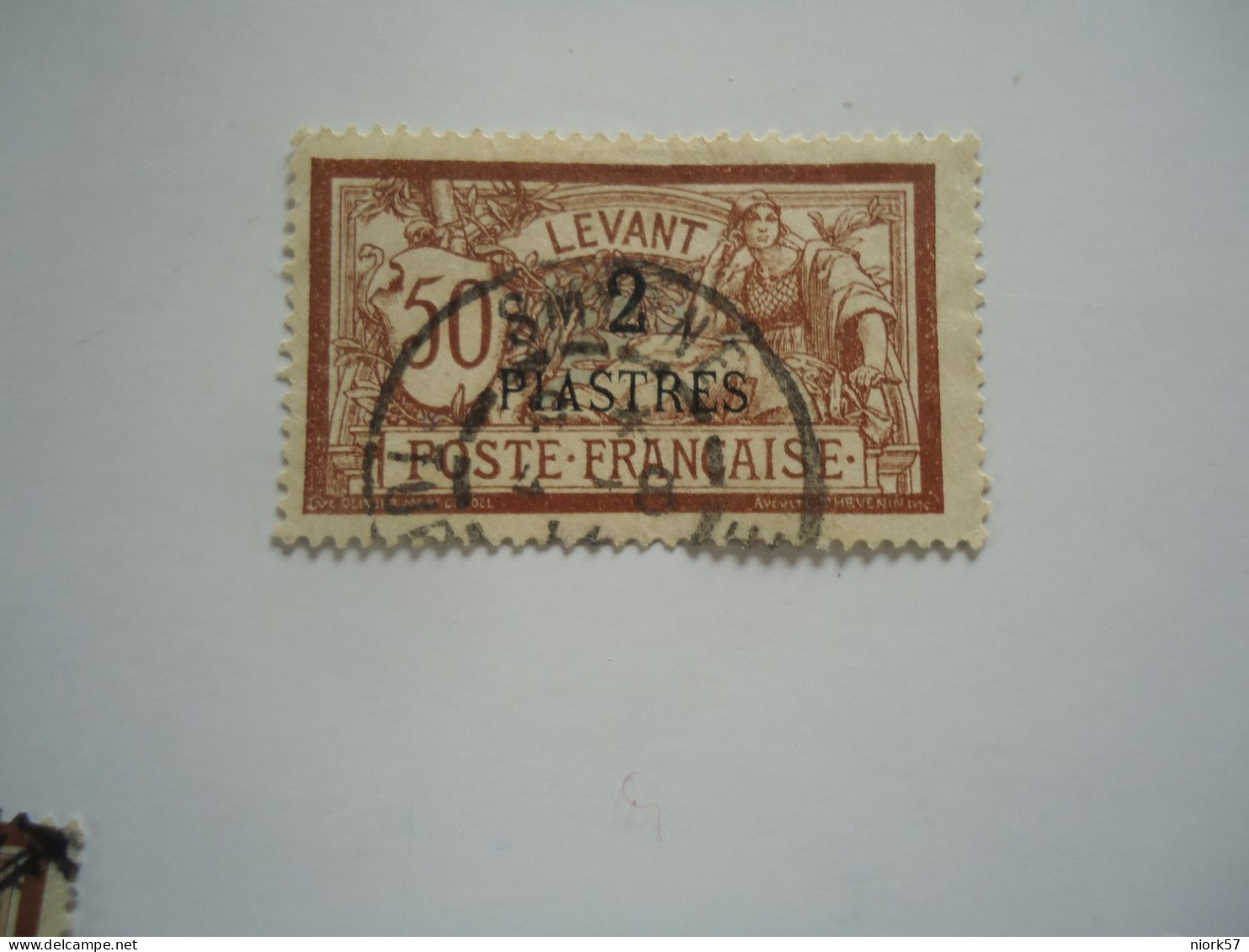 FRANCE  LEVANT IN TURKEY  POSTMARK  SMYRNE - Other & Unclassified