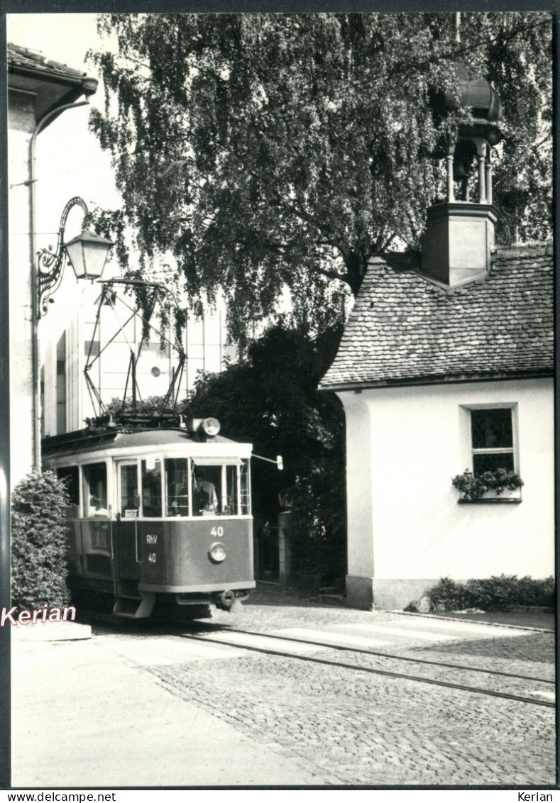 Ausfahrt Marktgasse Beim Bahnhof Altstätten-Stadt Mit Be 2/4 - 1971 - Edit. Leutwiler - Kart Modern - Sehe 2 Scans - Altstätten