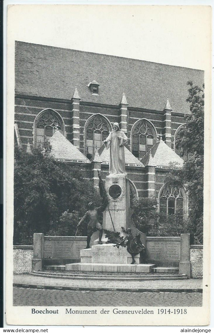 Boechout - Bouchout - Monument Der Gesneuvelden 1914-1918 - Boechout