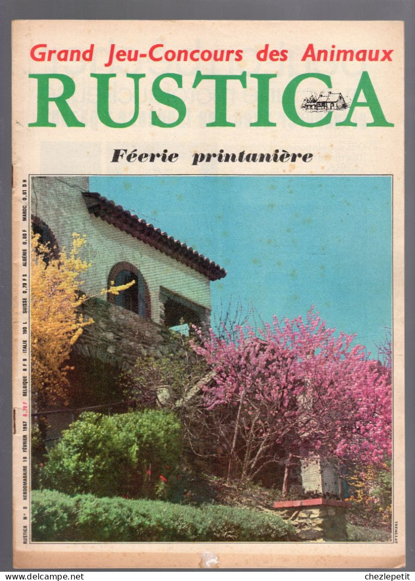 RUSTICA N°8 1967 Pastèque Verger Roger Bétrancourt Villa Traditionnelle - Jardinage