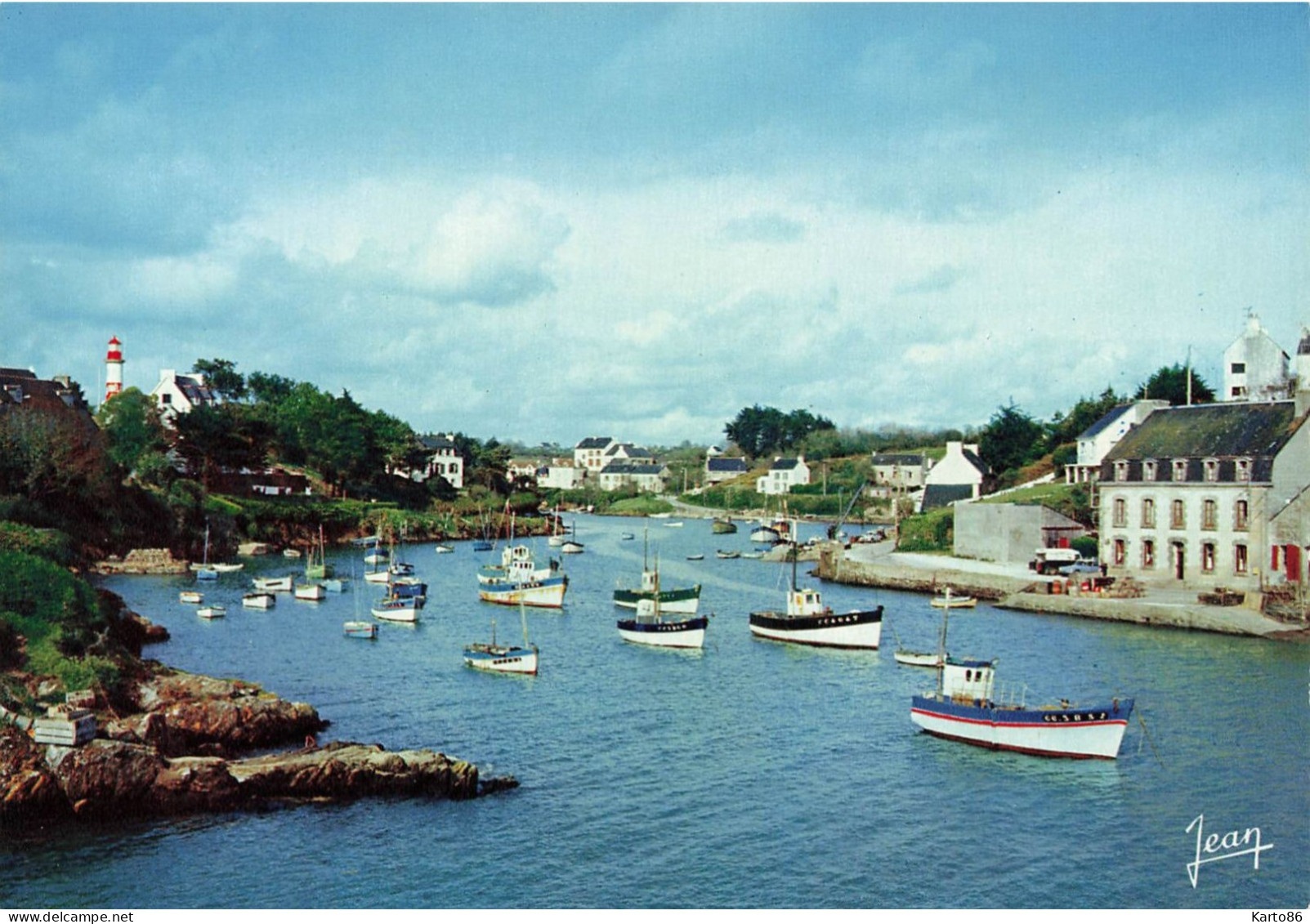 Clohars Carnoët * Douëlan * Vue Sur Le Port Du Village Hameau - Clohars-Carnoët