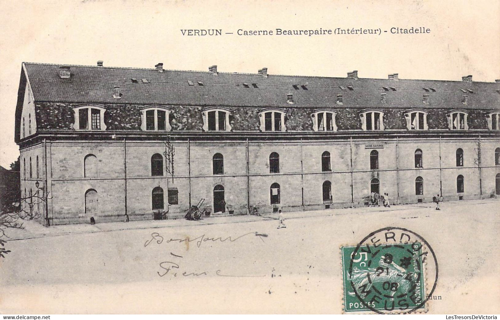 FRANCE - 55 - Verdun - Caserne Beaurepaire ( Intérieur ) - Citadelle - Carte Postale Ancienne - Verdun