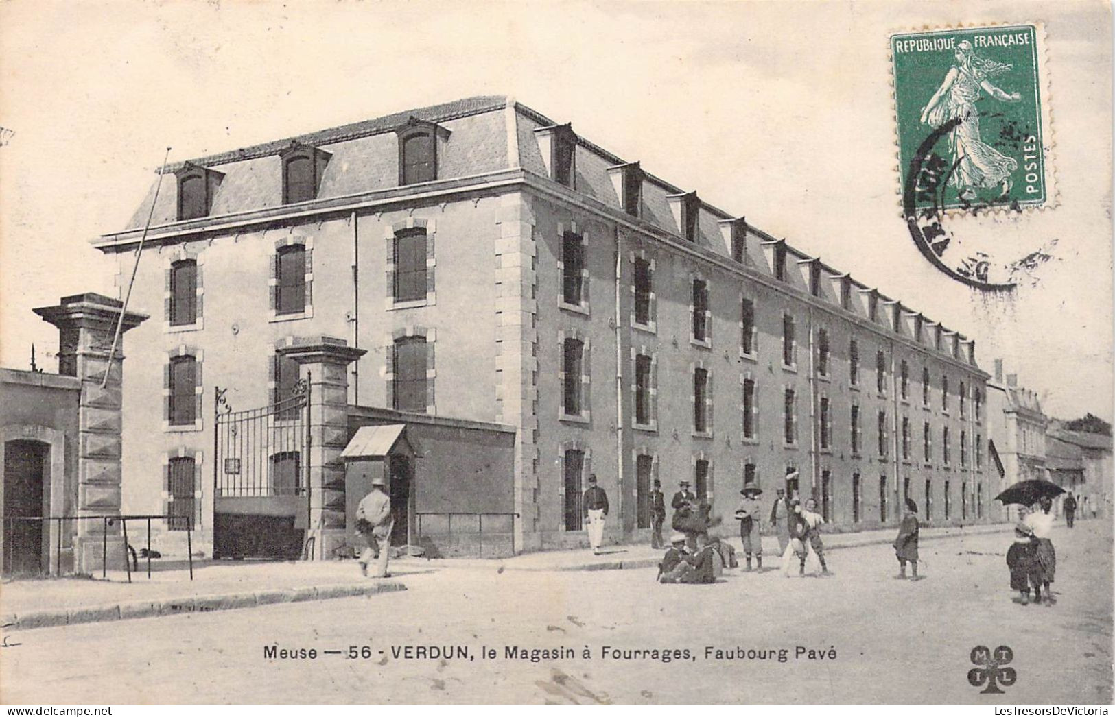 FRANCE - 55 - Verdun - Le Magasin à Fourrages - Faubourg Pavé - Carte Postale Ancienne - Verdun